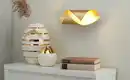 Bild 1 von Paul Neuhaus LED-Wandleuchte, Blattgold-Optik Nevis Gold