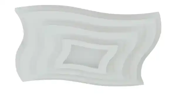 Bild 4 von Fischer-Honsel LED-Deckenleuchte weiß ´quadratisch geschwungen`