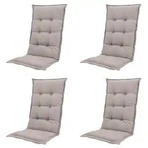 SESSELAUFLAGE BASIC TAUPE AUFLAGE HOCH, Taupe