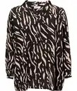 Bild 1 von Gemusterte Bluse, schwarz/beige