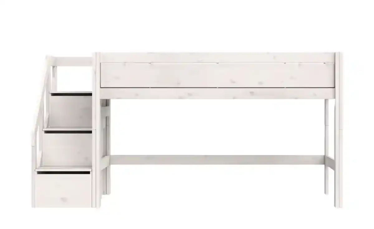 Bild 2 von Lifetime halbhohes Bett mit Treppe 120cm Basis