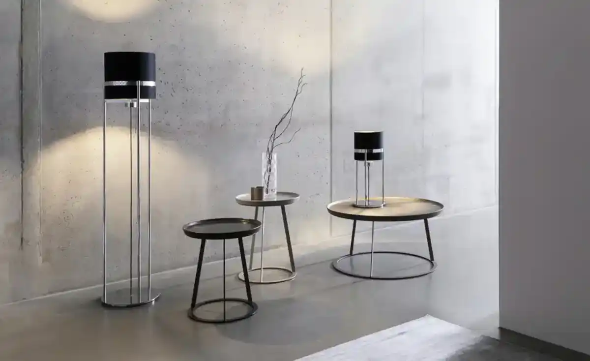 Bild 3 von JOOP! Tischleuchte 1-flammig Textil Round Lights Chrome