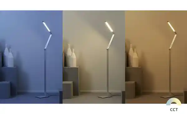 Bild 3 von Fischer-Honsel LED-Stehleuchte, Alufarben mit Dimmer