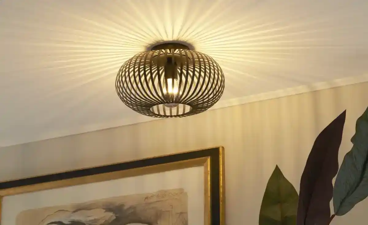 Bild 1 von Trio Deckenleuchte, 1-flammig, Metall schwarz ´klein`