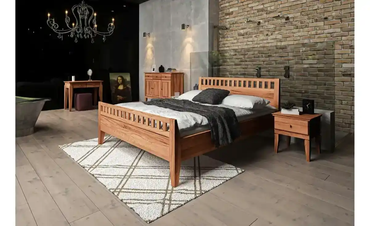 Bild 3 von Massivholzbett Erik