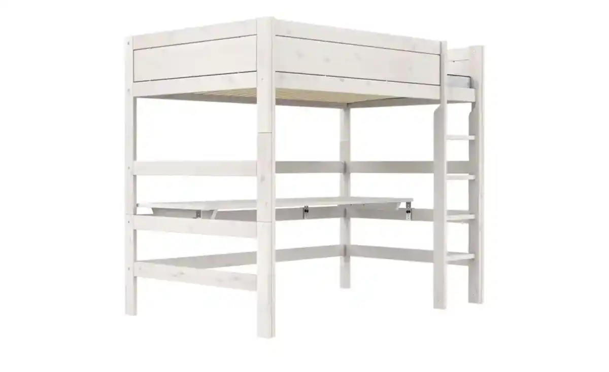 Bild 1 von Lifetime Hochbett mit Leiter und Schreibtisch 120cm Basis
