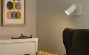 Trio Wand-/ und Deckenstrahler 1-flammig, weiß