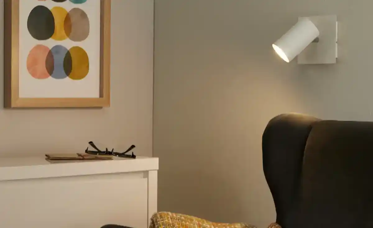 Bild 1 von Trio Wand-/ und Deckenstrahler 1-flammig, weiß