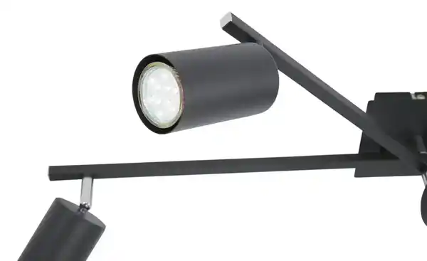 Bild 3 von Trio Deckenspot, 5-flammig, schwarz Marley