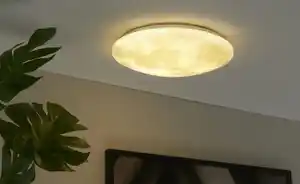 Trio LED-Deckenleuchte in Mondoptik `klein´