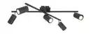 Bild 2 von Trio Deckenspot, 5-flammig, schwarz Marley