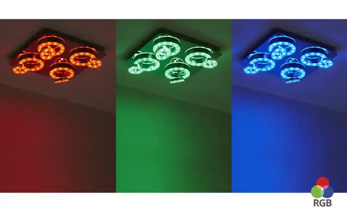 Bild 3 von Paul Neuhaus Smart Home-Deckenleuchte, 4-flammig, chrom