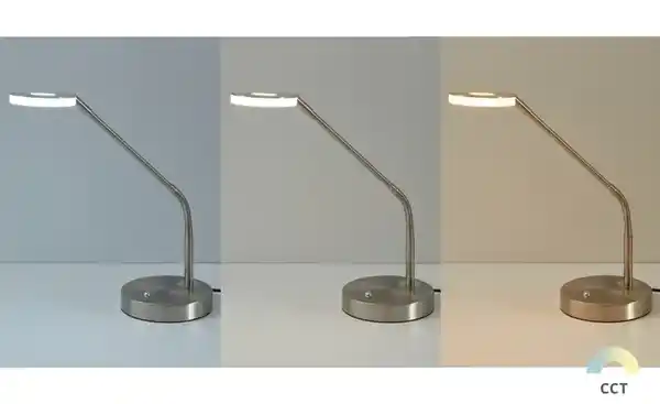Bild 3 von Fischer-Honsel LED-Schreibtischleuchte, Nickel-matt mit Dimmer