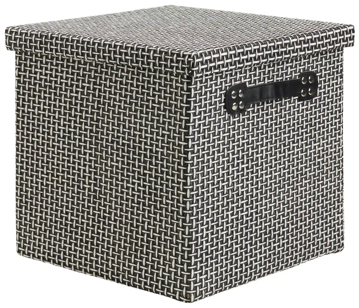 Bild 1 von Box mit Deckel Foldable in Schwarz/Weiß, Schwarz, Weiß