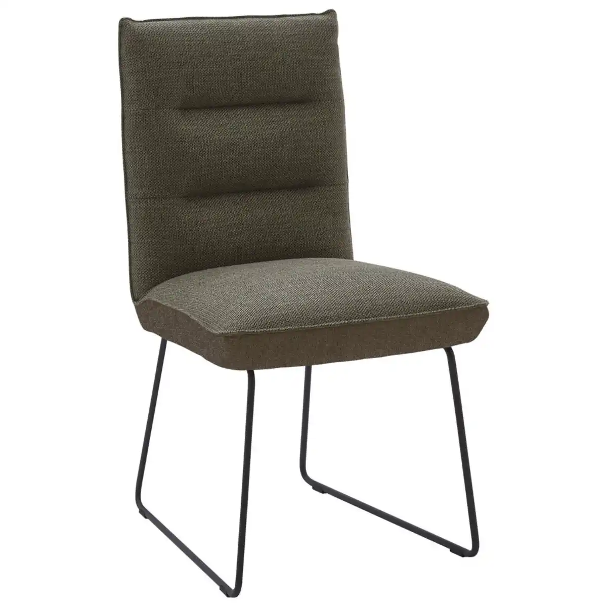 Bild 1 von Dieter Knoll Stuhl, Braun, Schwarz, Dunkelbraun, Metall, Textil, Kufe, 49x93x59 cm, Beinauswahl, Lederauswahl, Stoffauswahl, Typenauswahl, Esszimmer, Stühle, Esszimmerstühle