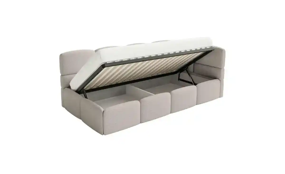 Bild 4 von Selsey Polsterliege mit Matratze und Rausfallschutz Cloudy