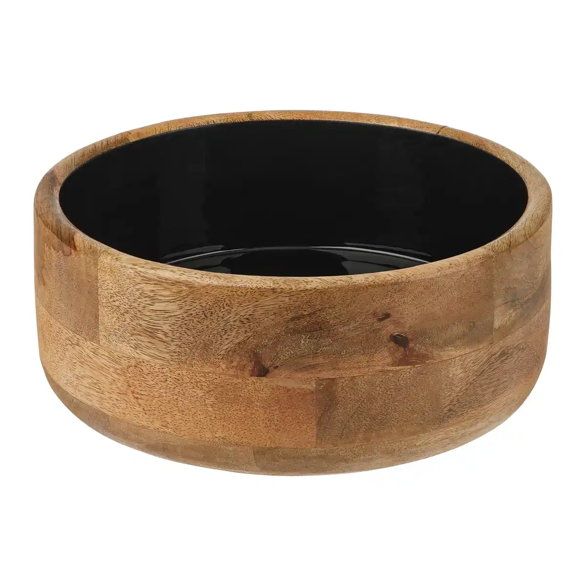 Bild 1 von Salatschüssel Shakti Braun/Schwarz, Braun, Schwarz