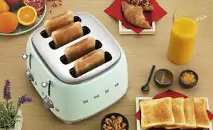 smeg 4-Slot-Toaster TSF03PGEU
