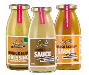 Feinkost- Saucen oder -Dressings