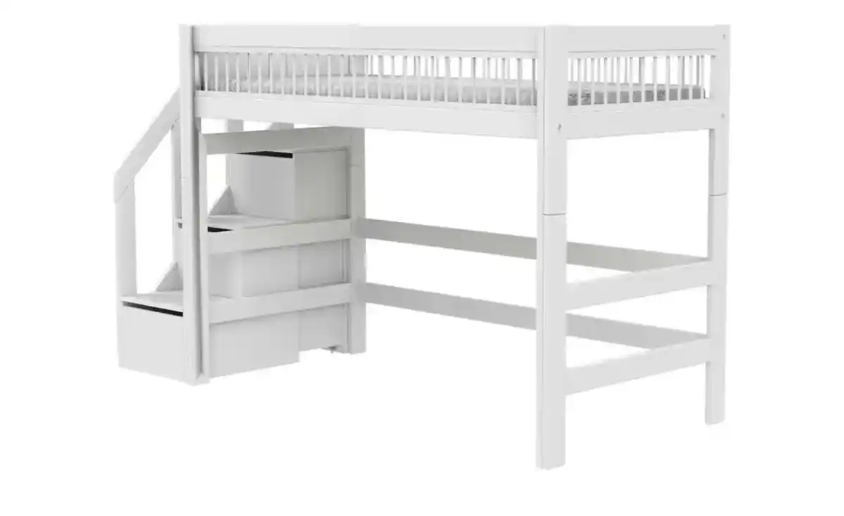 Bild 3 von Lifetime Mittelhochbett mit Treppe Breeze