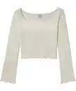 Bild 1 von Langarmshirt cropped, creme