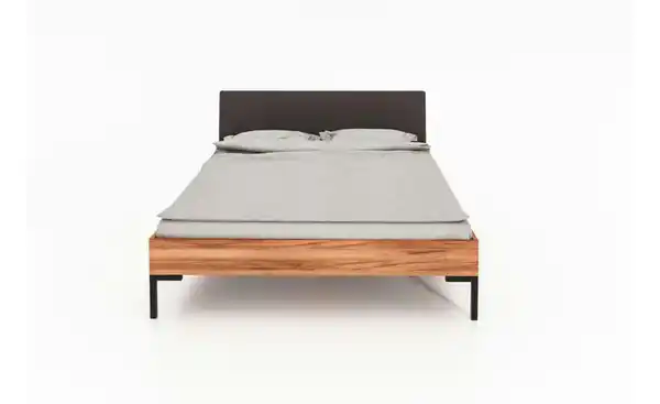 Bild 4 von Massivholzbett mit gepolstertem Kopfteil Clara