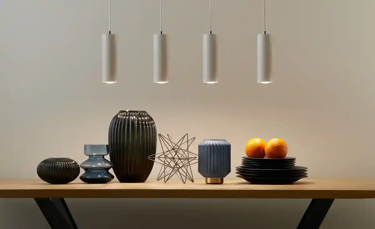 Bild 1 von Trio Pendelleuchte, 4-flammig, weiß