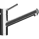 Bild 1 von Schock Küchenarmatur Altos, Edelstahl, Metall, 4.5x18.7x21.3 cm, schwenkbarer Auslauf 360°, herausziehbarer, Küchen, Küchenausstattung, Küchenarmaturen