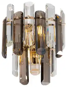 Wandleuchte Flare Goldfarben max. 40 Watt Wandlampe, Goldfarben