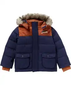 Gesteppter Parka, dunkelblau