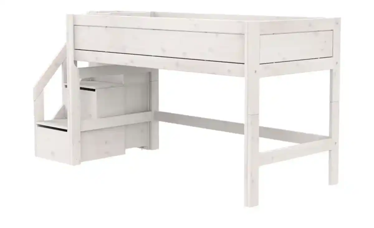 Bild 3 von Lifetime halbhohes Bett mit Treppe 120cm Basis