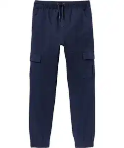 Cargohose aus Baumwolle, dunkelblau