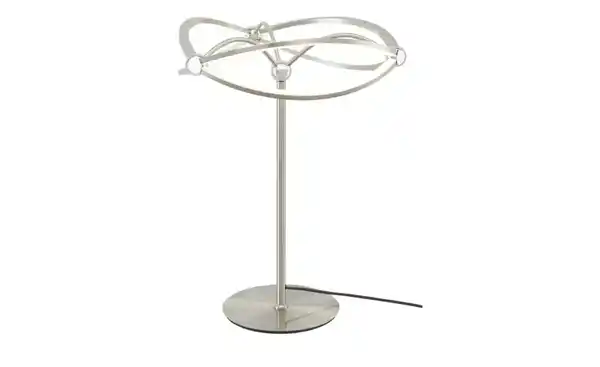 Bild 2 von Trio LED-Tischleuchte, Nickel-matt, geschwungen Charivari