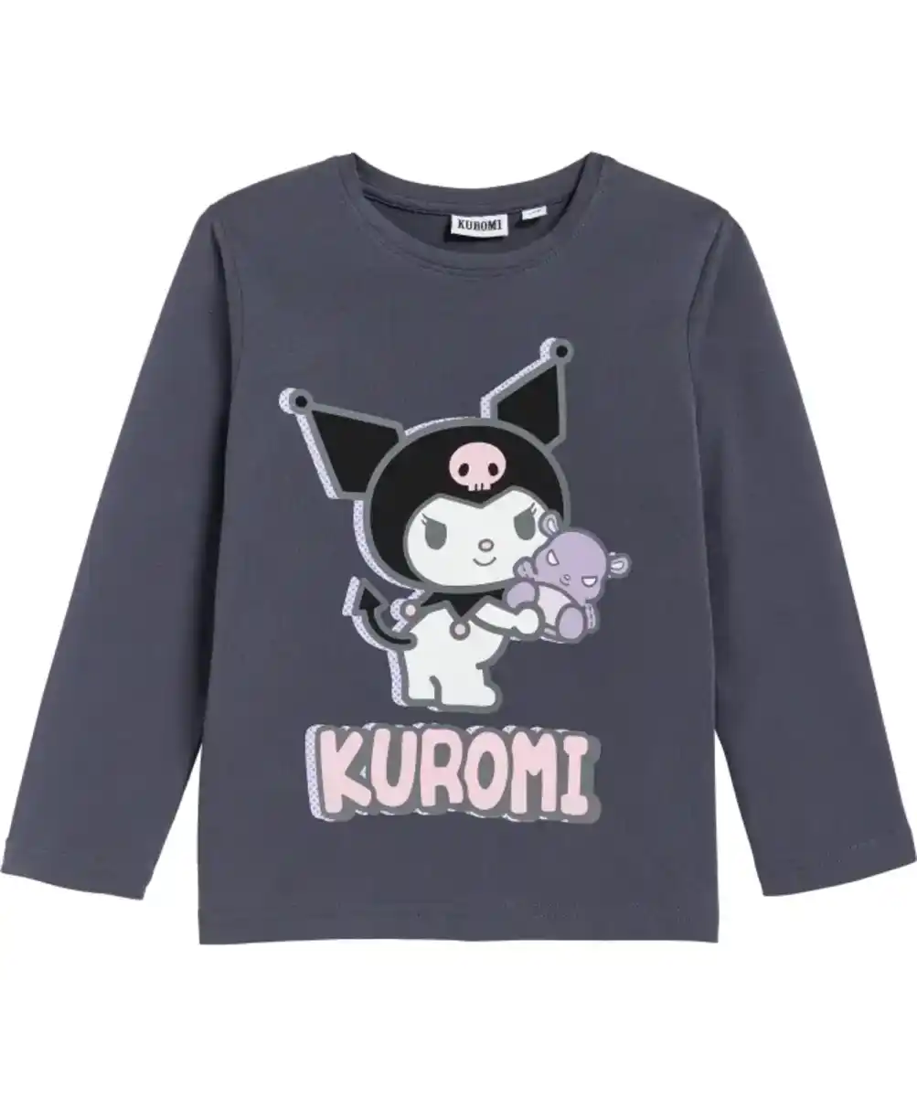 Bild 1 von Kuromi Langarmshirt, grau