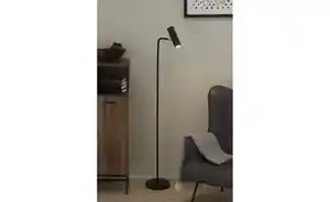 Trio Leseleuchte, 1-flammig, schwarz Marley