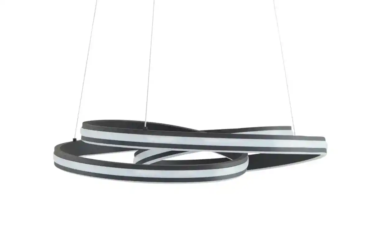 Bild 2 von Trio LED-Pendelleuchte, schwarz ´gedreht´