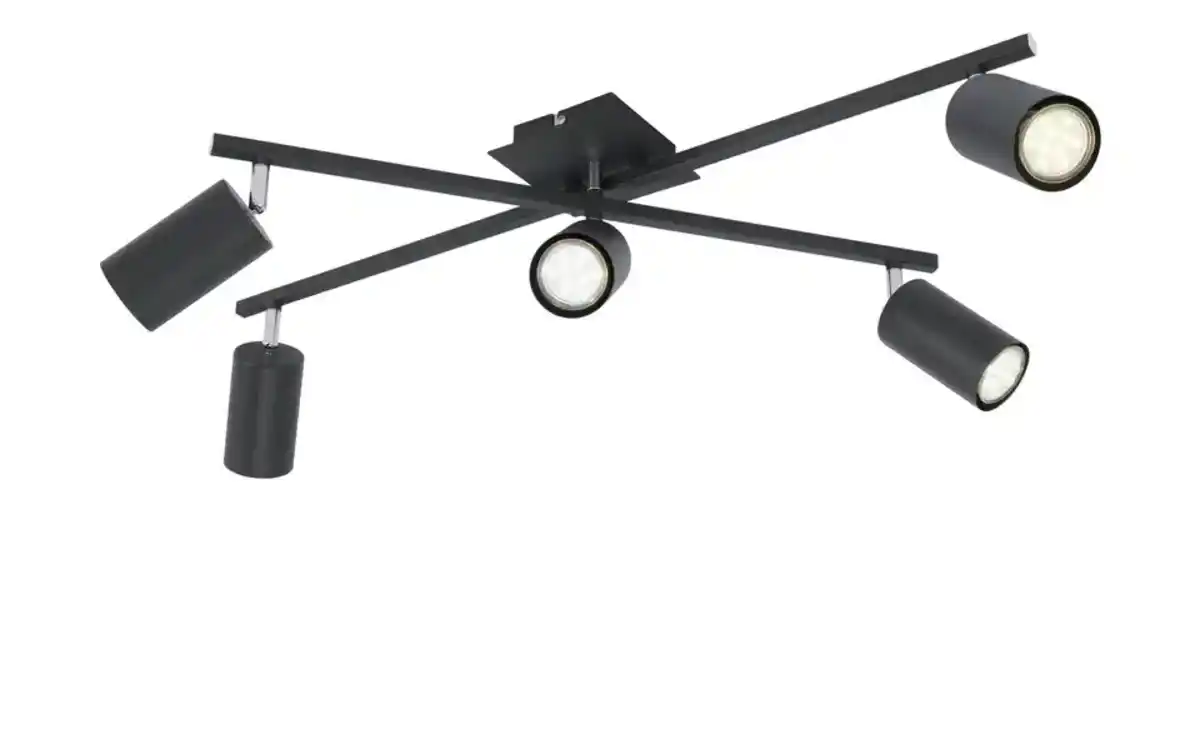 Bild 4 von Trio Deckenspot, 5-flammig, schwarz Marley