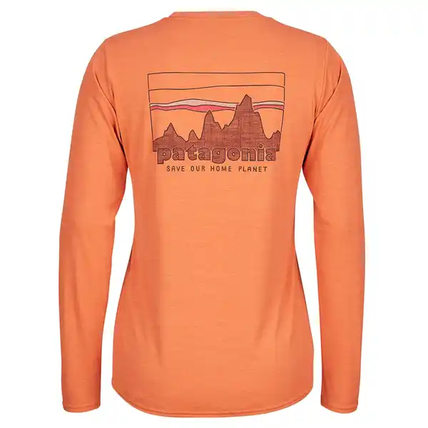 Bild 2 von W'S L/S CAP COOL DAILY GRAPHIC SHIRT Damen - Funktionsshirt