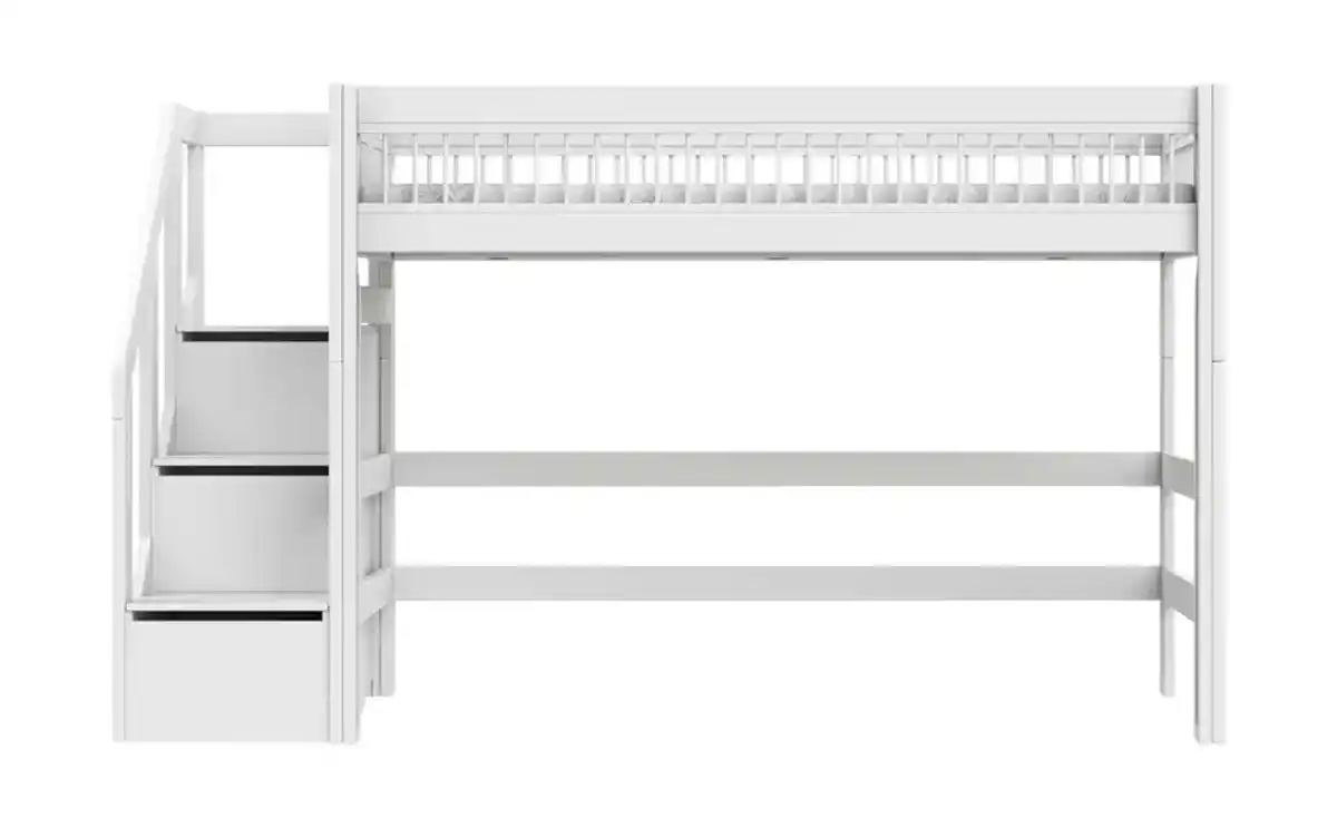 Bild 4 von Lifetime Mittelhochbett mit Treppe Breeze