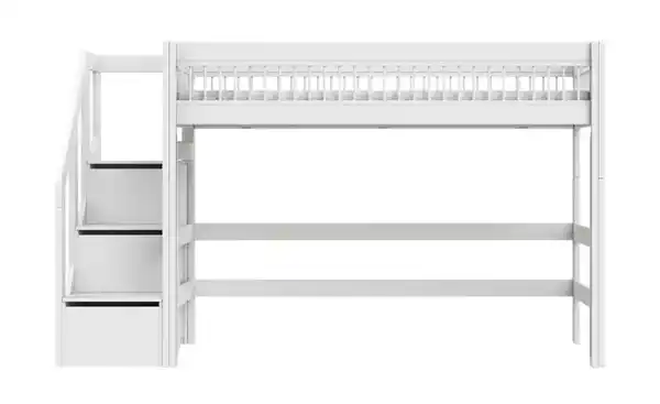Bild 4 von Lifetime Mittelhochbett mit Treppe Breeze