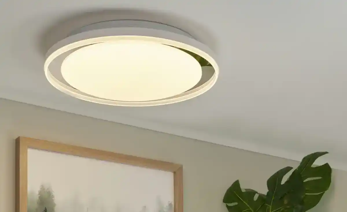 Bild 3 von Paul Neuhaus LED-Bad-Deckenleuchte, weiß mit Fernbedienung