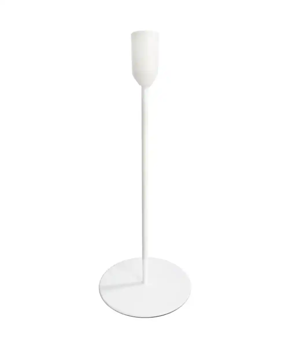 Bild 1 von Stabkerzenhalter aus Metall, weiß