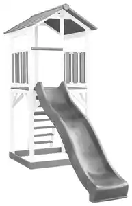 SPIELTURM A025.120.82, Grau, Weiß