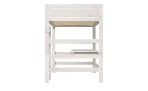 Bild 2 von Lifetime Hochbett mit Leiter und Schreibtisch 120cm Basis