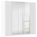 Bild 1 von Rauch Möbel Falttürenschrank, Weiß, Holzwerkstoff, 3 Fächer, (innen) 6 Schubladen, 226x210x54 cm, Blauer Engel, Goldenes M, Made in Germany, Typenauswahl, Schlafzimmer, Kleiderschränke, Falttür