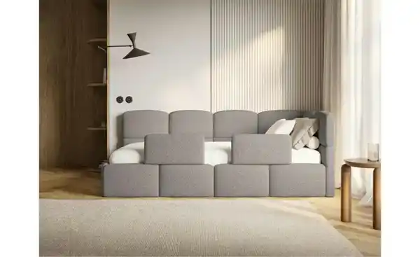 Bild 3 von Selsey Polsterliege mit Matratze und Rausfallschutz Cloudy