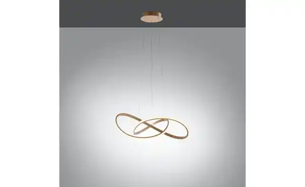 Bild 3 von Paul Neuhaus LED-Pendelleuchte, messing-matt, geschwungen