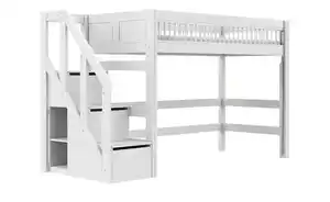 Lifetime Mittelhochbett mit Treppe Breeze