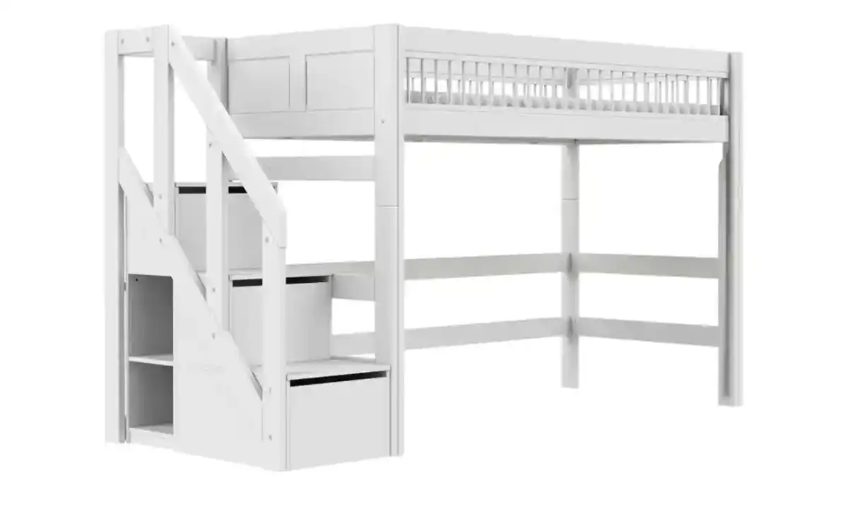 Bild 1 von Lifetime Mittelhochbett mit Treppe Breeze
