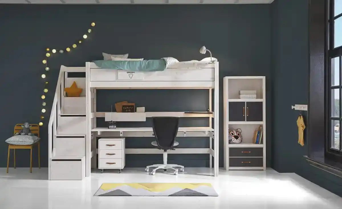 Bild 1 von Lifetime Hochbett mit Treppe Basis